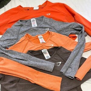 Gymshark Long Sleeve Tops Set